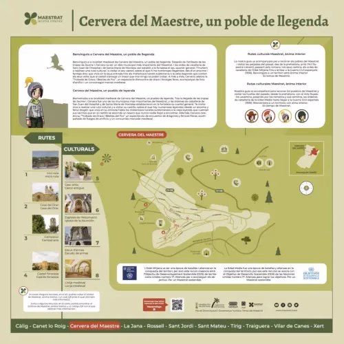 Cervera del Maestre, un pueblo de leyenda