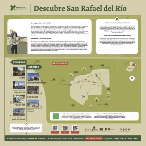 San Rafael del Río, justo al lado del Sénia